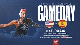 2022 Women’s Exhibition Series | USA vs ESP | December 19th