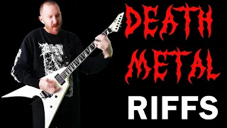 DEATH METAL RIFFS LESSON