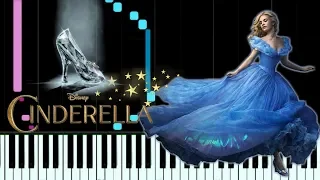 LAVENDER'S BLUE (Dilly Dilly) - CINDERELLA| piano cover| Synthesia