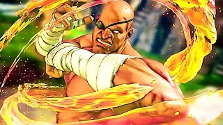 STREET FIGHTER 5: Sagat Gameplay Trailer (2018) PS4 / PC