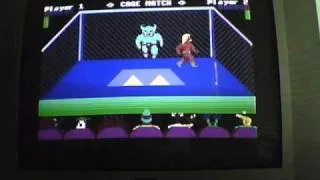 First try: Cage Match - for the Commodore 64