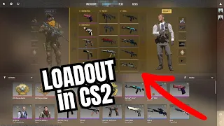 How to Adjust Loadout in CS2 - Equip Items / Skins / Agents in Counter-Strike 2 #cs2