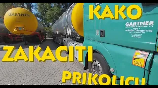 Kako zakaciti prikolicu-ADR PROVERA!