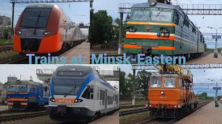 *RARE* A few Trains at: Minsk-Eastern (ft. "Swallow", ADM, VL80s) 21.06.2021