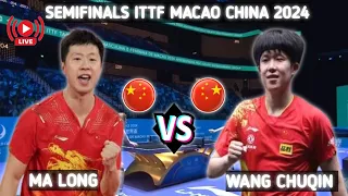 Semifinals Wang Chuqin vs Ma Long ITTF Macao 2024