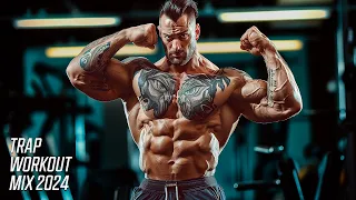 BEST GYM WORKOUT MUSIC MIX 2024 🔥 BEST HIPHOP TRAP & BASS MUSIC MIX 💪TOP GYM MOTIVATION SONGS 2024