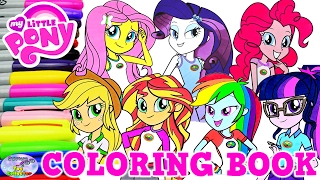 My Little Pony Coloring Book Equestria Girls Compilation Episode Surprise Egg and Toy Collector SETC