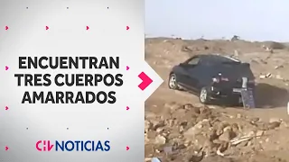 Encuentran tres cadáveres baleados y maniatados dentro de auto en Alto Hospicio - CHV Noticias