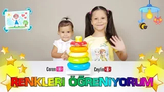 Ceylin-H | " Renkleri Öğreniyorum " Çocuk Şarkısı - Learn Colors With Finger Family Song