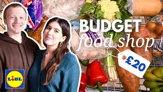 Is Lidl GOOD for Vegans? - Plant-based £20 BUDGET Grocery Haul UK