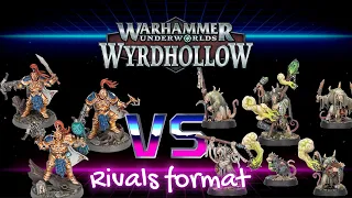 RATS VS RANGERS! | Skabbik's Plaguepack VS The Farstriders | Warhammer Underworlds Wyrdhollow