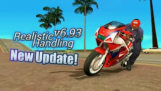 Bikes Handling With New Changes - Realistic Handling v6.93 - GTA SA Vehicle Handling