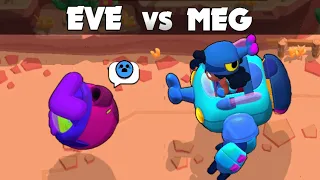EVE vs MEG | 1vs1 | Brawl Stars