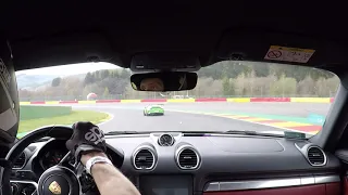 Onboard Porsche 718 Cayman | Spa-Francorchamps