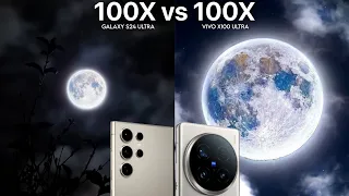 Vivo X100 Ultra VS Galaxy S24 Ultra Live Zoom Test Comparison