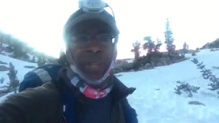 Backpacking in the Emigrant Wilderness  Snow Conditions 2019- Day 1 Snowshoeing Hiking Camping