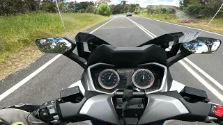 2021 Honda Forza 350 Vs Yamaha Xmax 300 -Handling And Cornering -Episode 10.