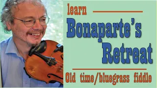 Bonaparte's Retreat - 3 versions (fiddle lesson)