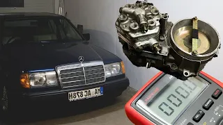 Mercedes W124 M103 diagnostic and adjustment of KE Jetronic