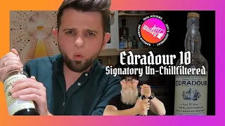 EDRADOUR 10 Signatory Un-Chillfiltered Review (ft Jim The Whiskey Novice) Jeff Whisky Review #10