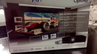 Optoma HD141X Projector Unboxing 3D and FULL HD