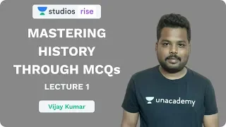 L1: Mastering History Through MCQ's | UPSC CSE/IAS 2020 | Vijay Kumar