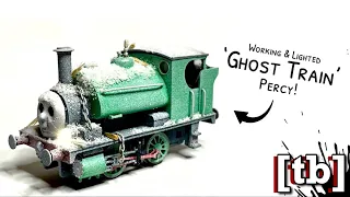 I made a fully working & lighted 'Ghost Train' Percy in HO/OO scale. 👻