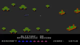 Raid Over Moscow Atari Longplay / Full Playthrough / Walkthrough