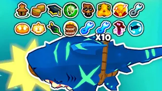 I Gave MAX Buffs To The Megalodon... (Bloons TD 6)