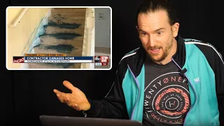 Paint DISASTER Makes the NEWS! | Professional Painter Reacts