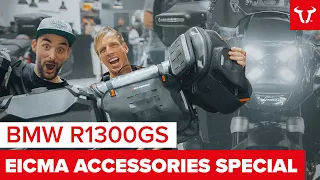 Top Accessories for YOUR BMW R 1300 GS: Luggage Systems, Crash Bars, Tank Bags and many more...