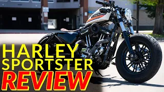 Harley Davidson Sportster Review - Bobber Sportster with Mod list