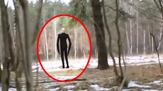 5 SLENDERMAN CAUGHTR ON CAMERA & SPOTTED IN REAL LIFE!