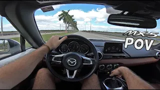 Mazda Miata MX-5 RF POV Spirited Drive | Miata MX-5 RF Start Ups, Accelerations & 0-60