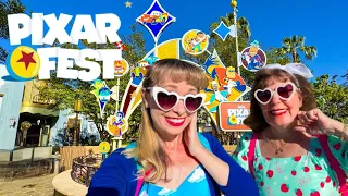 Pixar Fest Celebration Opening Weekend! | Characters, Snacks, & Entertainment