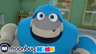 Arpo The Robot - Bath Time Blues | Moonbug Kids TV Shows - Full Episodes | Cartoons For Kids