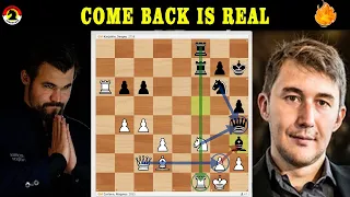 PEMBALASAN SANG JUARA DUNIA ! Magnus Carlsen Vs Sergey Karjakin | Norway Chess 2021