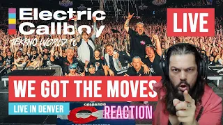 Electric Callboy  - We Got The Moves (Live Denver, CO 2023) - First Time Reaction