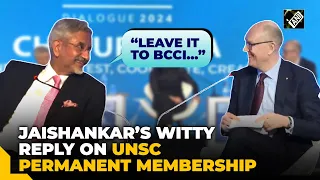 “Leave it to BCCI…” S Jaishankar’s witty reply on UNSC permanent membership at Raisina Dialogue 2024