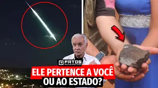 O que fazer se um meteorito cair no seu quintal?