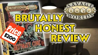 Savage Worlds Pathfinder Ultimate Core Box Set Unboxing and Brutally Honest Review