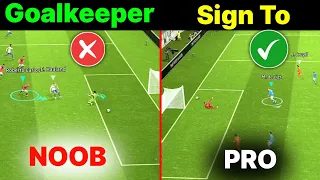 How to Goalkeeper Like PRO - Use This GK  With All Skills - efootball 2024 Mobile