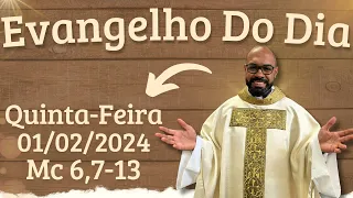 EVANGELHO DO DIA – 01/02/2024 - HOMILIA DIÁRIA – LITURGIA DE HOJE - EVANGELHO DE HOJE -PADRE GUSTAVO