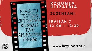 KZguneko hitzaldiak | EZAGUTU TESTUEN ORTOGRAFIA BERRIKUSTEKO APLIKAZIOARIK ONENAK