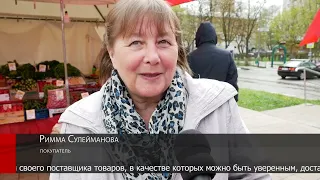 У ДК "Чайка"открылась ярмарка