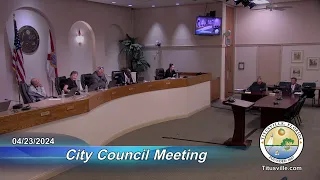 City Council Meeting — 04/23/2024 - 6:30 p.m.