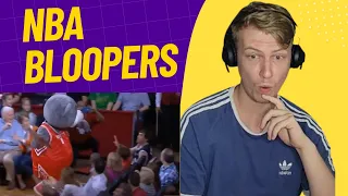 BRITISH Guy Reacts to AMERICAN Sports - NBA BLOOPERS (Part 1)