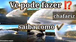 Como fazer chafariz com jet ski