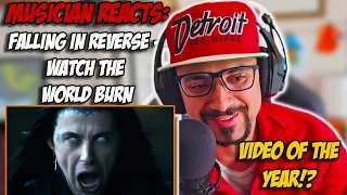 Musician reacts to Falling in Reverse - Watch the World Burn #reaction #watchtheworldburn