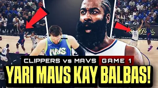 No Kawhi NO PROBLEM! Yari kay Balbas James Harden at Mann! Clippers vs Mavericks Playoffs Game 1